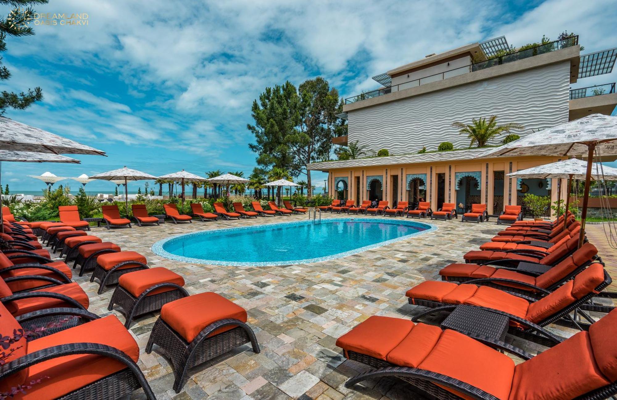 Dreamland Oasis Aparthotel Kobuleti Exteriör bild
